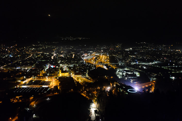 Zu Gast auf der Bergisel-Schanze in Innsbruck